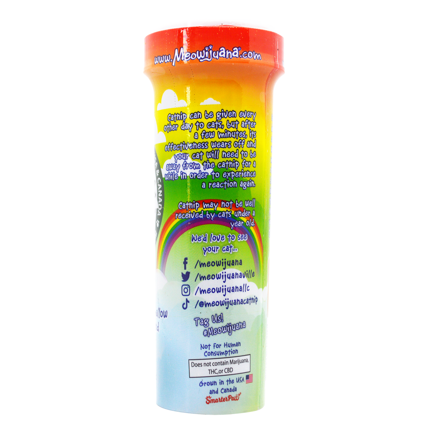 Meowijuana Cloud 9 Sunflower, Rose, Marshmallow Leaf and Catnip Blend 26g