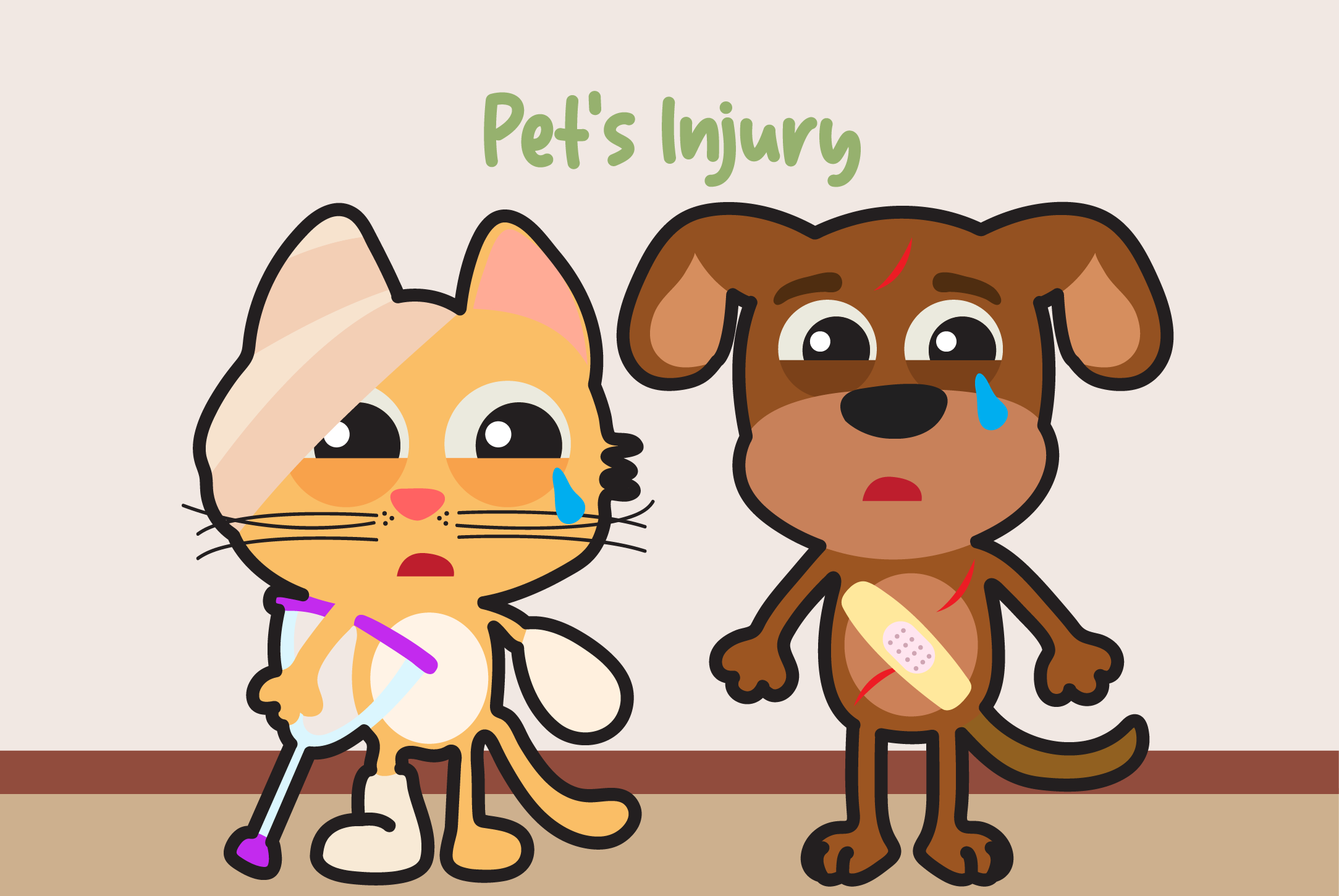 Pet's injury – Merrypetshome