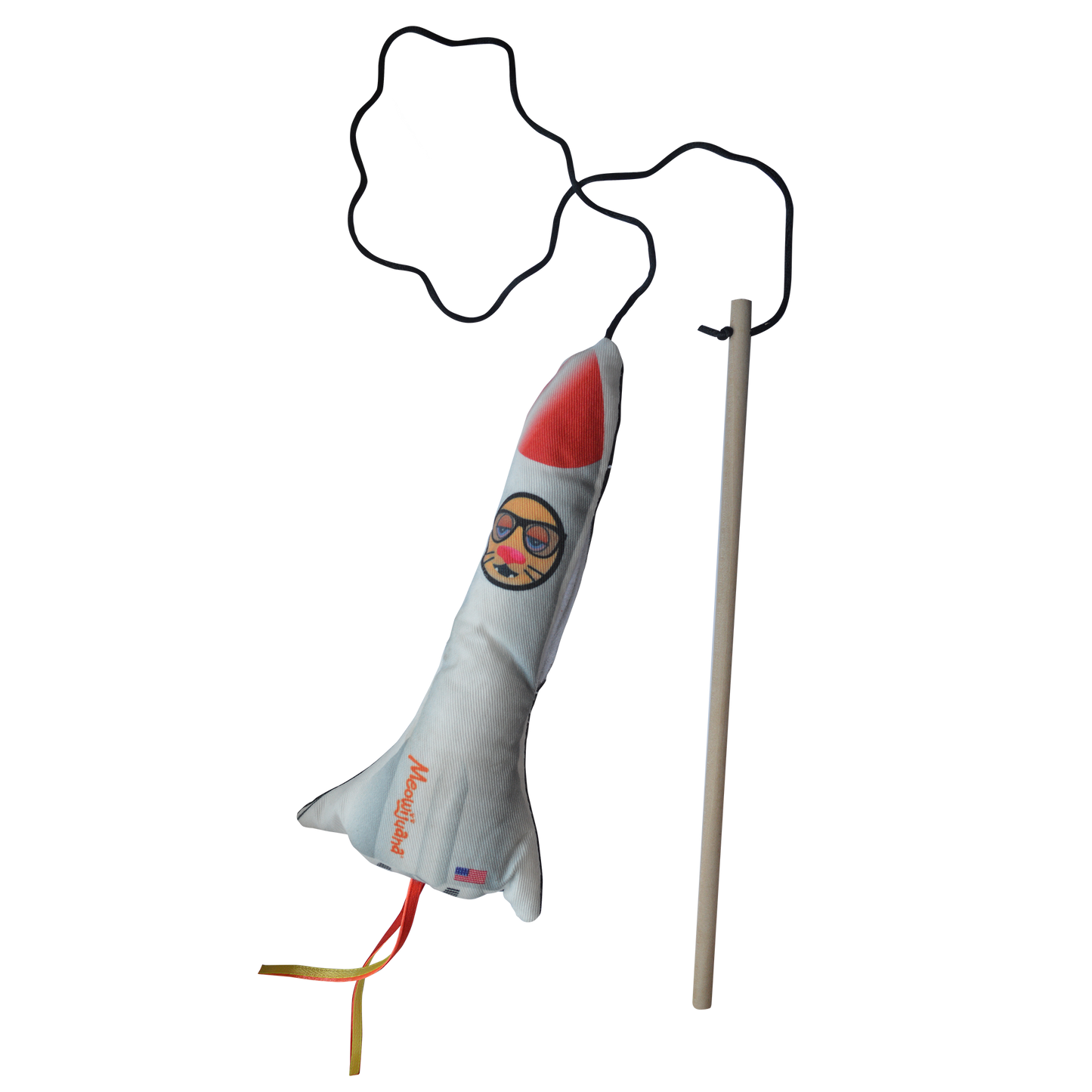 Meowijuana Get Blasted Refillable Rocket w/Wand