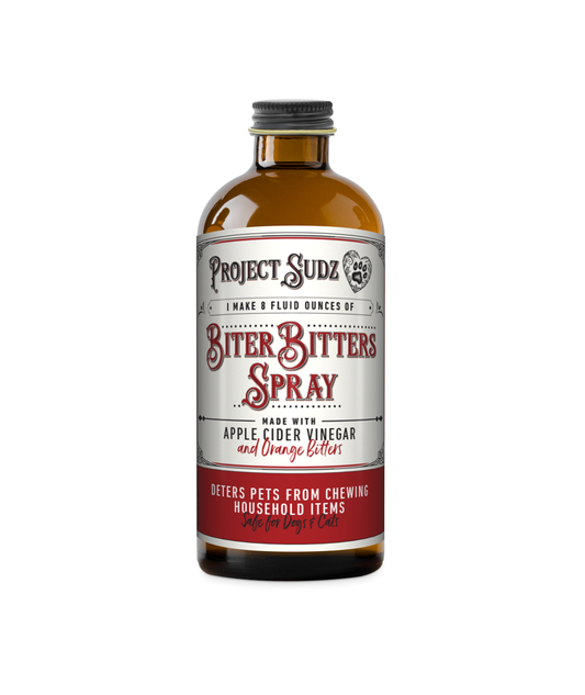 Project Sudz Biter Bitters Spray for Dogs and Cats 4 fl oz (makes 8 fl oz)