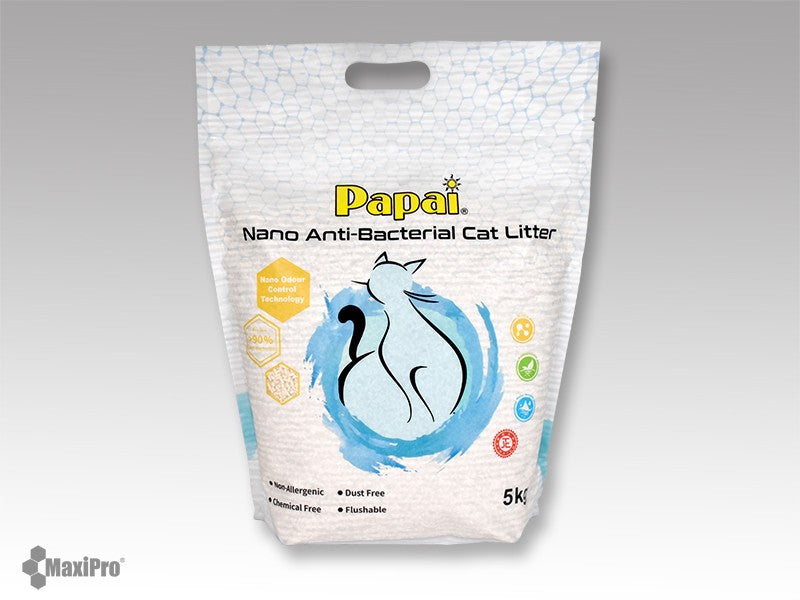 Papai Nano Antibacterial Cat Litter 5kg